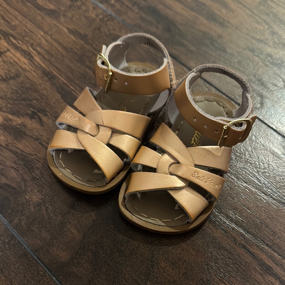 Salt Water Rose Gold Sandal